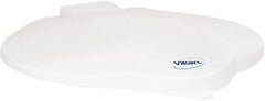 Vikan - 3 Gal Polypropylene Pail Lid - White, For Use with 5690 - Exact Tooling
