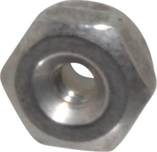 Value Collection - #2-56 UNC 18-8 Hex Lock Nut with Nylon Insert - Exact Tooling