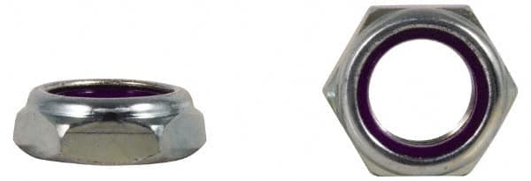 Value Collection - 5/8-11 UNC 18-8 Hex Lock Nut with Nylon Insert - 15/16" Width Across Flats, 25/64" High, Uncoated - Exact Tooling