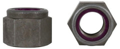 Value Collection - 1-1/4 - 7 UNC Grade 2 Heavy Hex Lock Nut with Nylon Insert - 2" Width Across Flats, 1-3/8" High, Uncoated - Exact Tooling