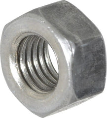 Value Collection - 5/16-24 UNF Steel Right Hand Hex Nut - 1/2" Across Flats, 17/64" High, Uncoated - Exact Tooling