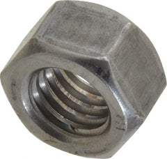Value Collection - 1/2-13 UNC Steel Right Hand Hex Nut - 3/4" Across Flats, 7/16" High, Uncoated - Exact Tooling