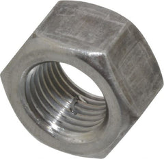 Value Collection - 1/2-20 UNF Steel Right Hand Hex Nut - 3/4" Across Flats, 7/16" High, Uncoated - Exact Tooling