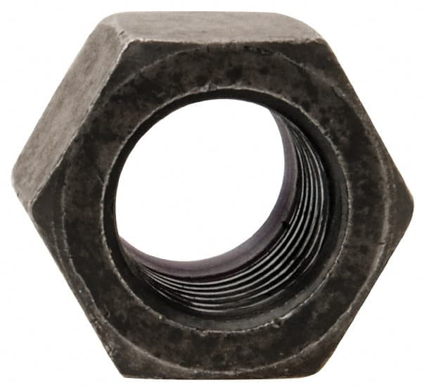 Value Collection - 3/8-24 UNF Grade 8 Hex Lock Nut with Nylon Insert - 9/16" Width Across Flats, 29/64" High, Uncoated - Exact Tooling