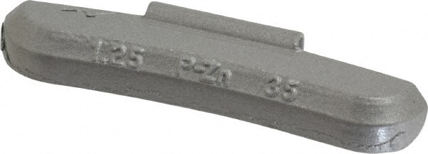 Myers Tire Supply - 1.25 oz Wheel Weight - Zinc, For Use with Import & Domestic Passenger Cars, 1/2 Ton Trucks, Mini Pickups & Vans with Standard 1/8" Flange - Exact Tooling