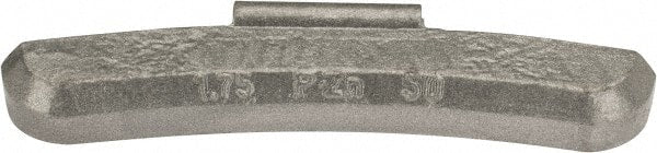 Myers Tire Supply - 1.75 oz Wheel Weight - Zinc, For Use with Import & Domestic Passenger Cars, 1/2 Ton Trucks, Mini Pickups & Vans with Standard 1/8" Flange - Exact Tooling