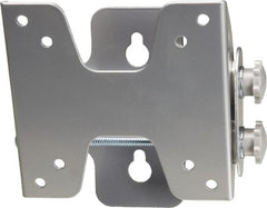 Video Mount - Steel, Flat Panel Tilt Mount For 10 to 23 Inch LCD Monitor - Silver, 25 Lbs. Load Capacity, 15° Max Tilt Angle, Flush Wall Mount Tilting - Exact Tooling