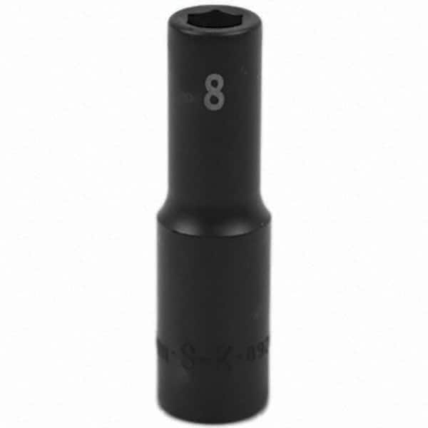 SK - Impact Socket - 3/8"DR 8MM DEEP IMPACT SOCKET - Exact Tooling