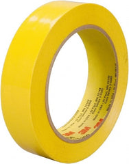 3M - 36 Yds. x 2", Yellow Polyethylene Film Tape - 483 Series, 5 mil Thick, 10 Lb./Inch Tensile Strength - Exact Tooling