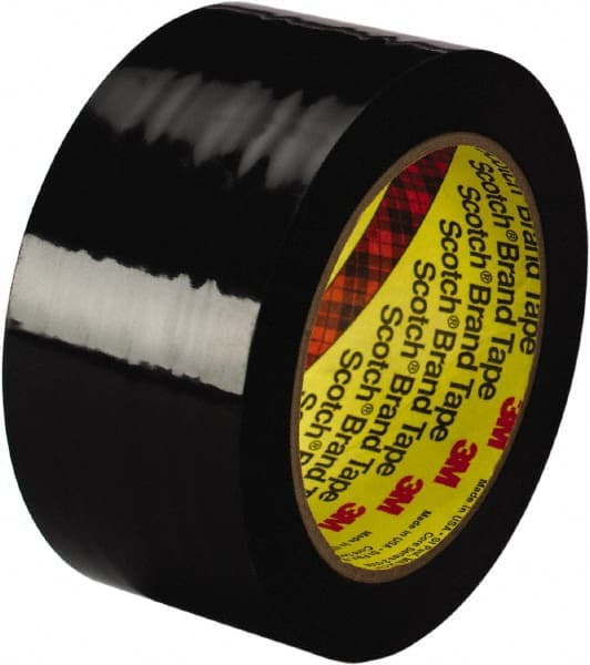 3M - 36 Yds. x 2", Black Polyethylene Film Tape - 483 Series, 5 mil Thick, 10 Lb./Inch Tensile Strength - Exact Tooling