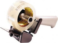 3M - 2" Wide, Pistol Grip Style, Handheld Tape Dispenser - For Use with Box Sealing Tape - Exact Tooling