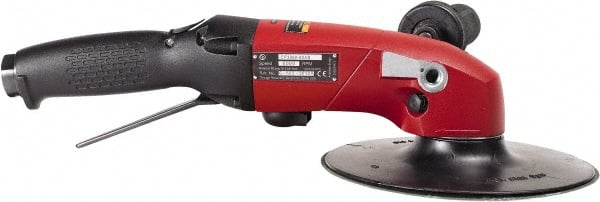 Chicago Pneumatic - 7" Max Disc, 7,700 RPM, Pneumatic Handheld Disc Sander - 69 CFM, 1/2" Inlet, 2.8 hp, 90 psi - Exact Tooling
