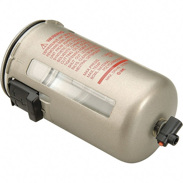 Dynabrade - 55 CFM Max Air Flow, 145 Max psi, Filter Bowl Assembly for Filter Regulator Lubricators - 140°F Max, For Use with 10671, 10673, 10675, 10677, 10679, 10681 - Exact Tooling