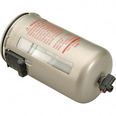 Dynabrade - 55 CFM Max Air Flow, 145 Max psi, Filter Bowl Assembly for Filter Regulator Lubricators - 140°F Max, For Use with 10671, 10673, 10675, 10677, 10679, 10681 - Exact Tooling