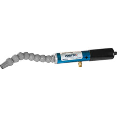 Vortec - Cold Air Coolant Systems; Type: Frost Free Cold Air Gun ; Air Capacity (BTU/Hr): 900 ; Hose Length (Inch): 9 ; Hose Inside Diameter (Inch): 3/8 ; Number of Outlets: 1.000 ; Tank/Unit Length (Inch): 10-5/8 - Exact Tooling