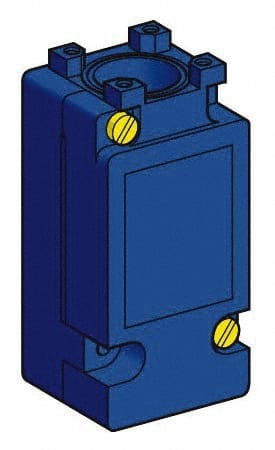 Telemecanique Sensors - 3.7 Inch Long, Metal Body, Limit Switch Body - For Use with ZCKE05, ZCKE06, ZCKE08, ZCKE21, ZCKE23, ZCKE61, ZCKE619, ZCKE62, ZCKE629, ZCKE63, ZCKE64, ZCKE65, ZCKE66, ZCKE67 - Exact Tooling