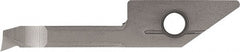 Kyocera - 2mm Min Bore Diam, 26.5mm OAL, 0.25mm Shank Diam, VNBR Indexable Boring Bar - 6mm Max Bore Depth, VNB, VNB-NB, VNBT Insert - Exact Tooling