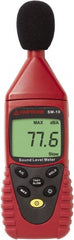 Amprobe - A and C Frequency Weight, LCD Display Sound Meter - 30 to 130 Decibels - Exact Tooling