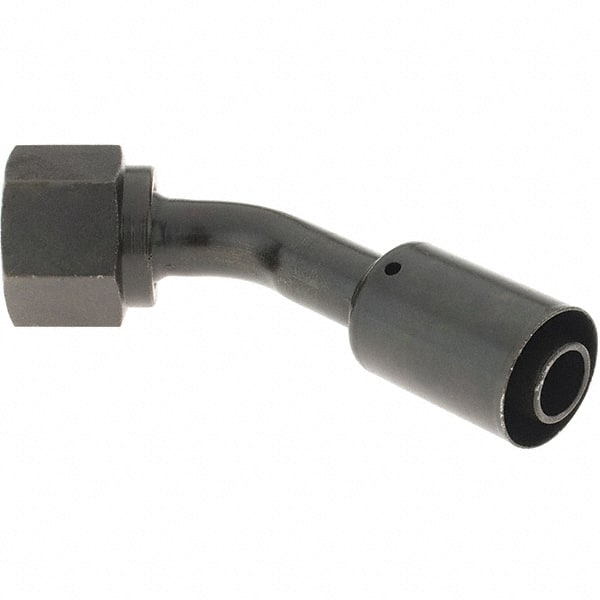 Eaton - Carbon Steel Hydraulic Hose Swivel - -10 Hose Size, 5/8" Hose Diam - Exact Tooling
