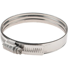 IDEAL TRIDON - SAE Size 60, 68 to 103mm Diam, Stainless Steel 360° Worm Drive Clamp - Exact Tooling