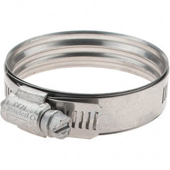 IDEAL TRIDON - SAE Size 36, 43 to 65mm Diam, Stainless Steel 360° Worm Drive Clamp - Exact Tooling