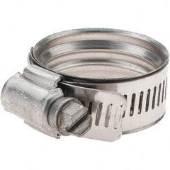 IDEAL TRIDON - SAE Size 19, 27 to 35mm Diam, 360 ° Stainless Steel Worm Drive Clamp - Exact Tooling