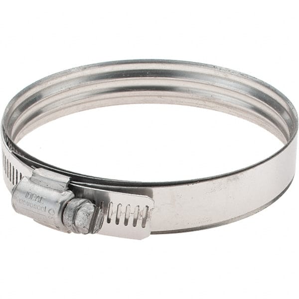 IDEAL TRIDON - SAE Size 56, 64 to 97mm Diam, Stainless Steel 360° Worm Drive Clamp - Exact Tooling