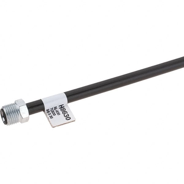 Value Collection - 3/8" OD x 30" Long, Automotive Brake Line - Steel/Copper - Exact Tooling