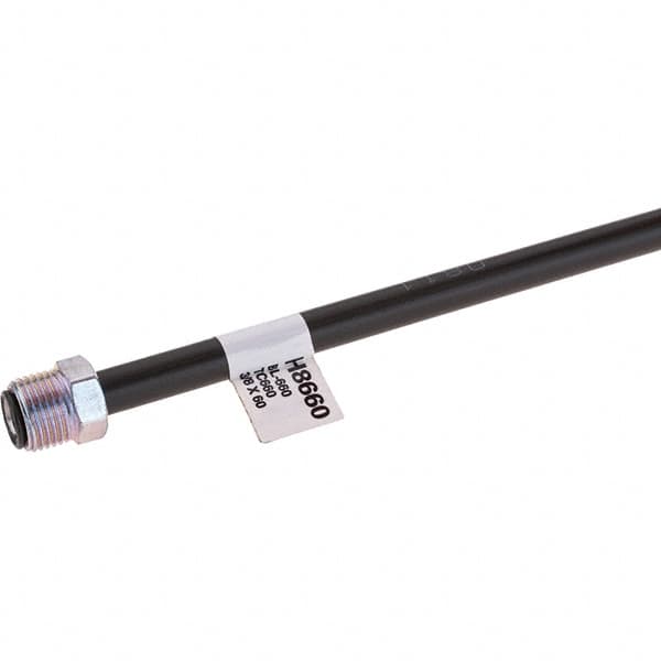 Value Collection - 3/8" OD x 60" Long, Automotive Brake Line - Steel/Copper - Exact Tooling