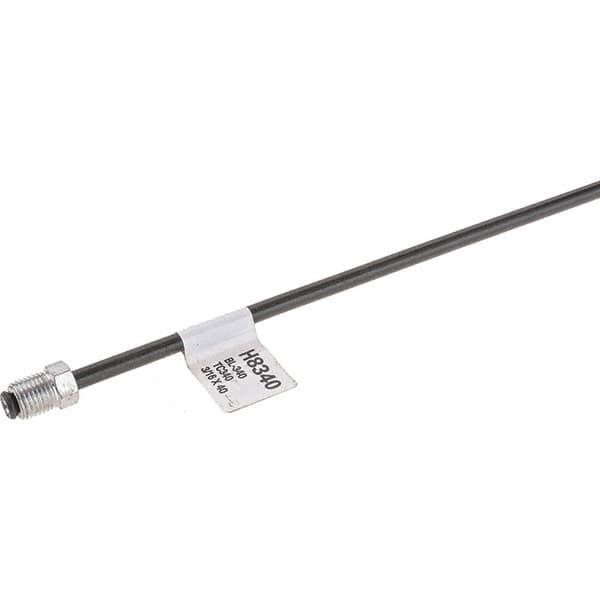 Value Collection - 3/16" OD x 40" Long, Automotive Brake Line - Steel/Copper - Exact Tooling