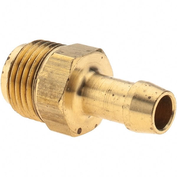 Eaton - 3/8 Barbed Thread Connector - Brass - Exact Tooling