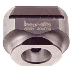 Iscar - 16mm Bore Diam, 39mm Shank Diam, Boring Bar Sleeve - 25mm OAL, 25mm Bore Depth - Exact Tooling