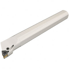 Iscar - 25mm Min Bore Diam, 180mm OAL, 20mm Shank Diam, A-PWLN Indexable Boring Bar - 36mm Max Bore Depth, WNM.. 06T3.. Insert, Lever Holding Method - Exact Tooling