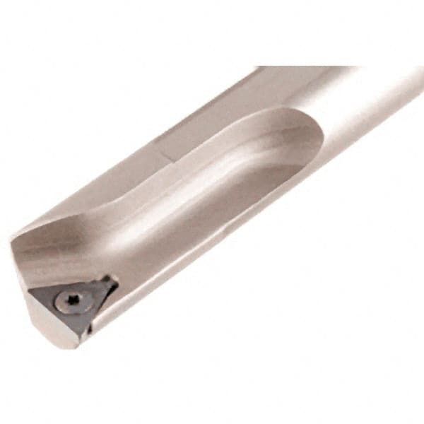 Iscar - 0.709" Min Bore Diam, 7" OAL, 5/8" Shank Diam, BBN Indexable Boring Bar - TP.. 32.. Insert, Screw Holding Method - Exact Tooling