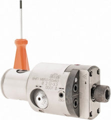 Iscar - 50mm Body Diam, Manual Single Cutter Boring Head - 0.236" to 4.252" Bore Diam - Exact Tooling