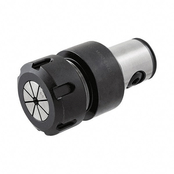 Iscar - 1mm to 16mm Capacity, 48mm Projection, Modular Connection, ER25 Collet Chuck - Through-Spindle - Exact Tooling