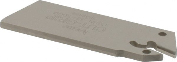 Iscar - 4.4 to 6.4mm Groove Width, 30mm Max Depth of Cut, Neutral Cut, CGHN Indexable Grooving Blade - Multiple Insert Styles, Series Cut Grip - Exact Tooling