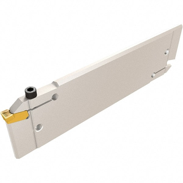 Iscar - 8" Groove Width, 43mm Max Depth of Cut, Neutral Cut, CGHN Indexable Grooving Blade - GIMF, GIMM 8CC, GIMY, GIMY (Full Radius), GIMY-F, GIPY Insert Style, Series Cut Grip - Exact Tooling