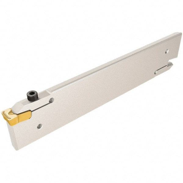 Iscar - 12 to 14.5mm Groove Width, 93mm Max Depth of Cut, Right Hand Cut, CGH Indexable Grooving Blade - GIMY Insert Style, Series Cut Grip - Exact Tooling