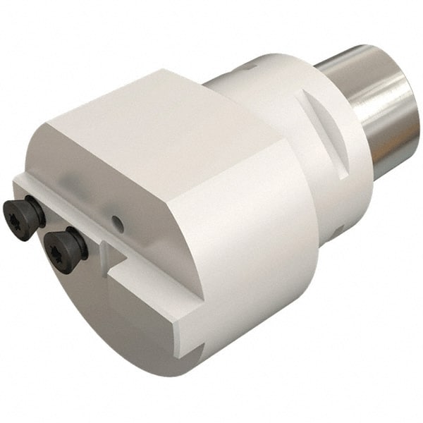 Iscar - 50mm Head Length, Modular Grooving Blade Holder Head - Right Hand Cut, System Size C4, Through Coolant, Series CAMFIX, ExchangeableHeads - Exact Tooling