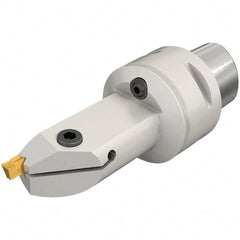 Iscar - C5-HFI, Internal, Right Hand, 5.3mm Max Depth of Cut, 3 to 6mm Groove Width, Indexable Grooving Tool Holder - Through Coolant - Exact Tooling