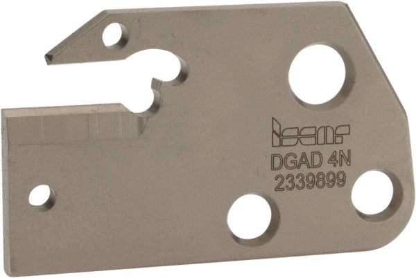 Iscar - 4" Groove Width, Right Hand Cut, Indexable Grooving Blade - DGN.., DGN R/L.., HGN.., HGR/L.., GRIP.. Insert Style, Series Do Grip - Exact Tooling