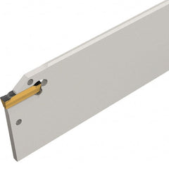 Iscar - 3 to 3.18mm Groove Width, Neutral Cut, DGFH Indexable Grooving Blade - DGN-P, DGN-UT/UA, DGN-Z, DGN/DGNC/DGNM-C, DGN/DGNM-J/JS/JT, DGR-Z/ZS, DGR/L-C DGRC/LC-C, DGR/L-J/JS Insert Style, Series Do-Grip & Heli-Grip - Exact Tooling