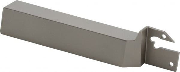 Iscar - External Thread, 0.689" Max Depth of Cut, 3mm Min Groove Width, 125mm OAL, Right Hand Indexable Grooving Cutoff Toolholder - 20mm Shank Height x 20mm Shank Width, DG.. Insert Style, DGT Toolholder Style, Series Do-Grip - Exact Tooling