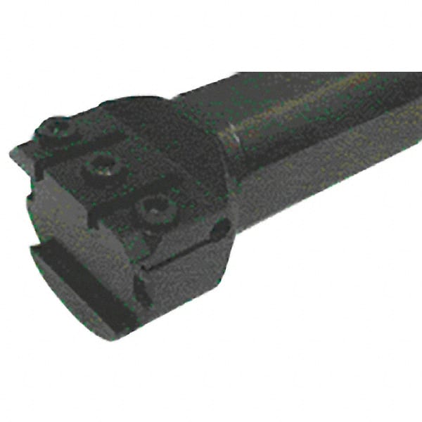 Iscar - GHIC, Internal, Neutral, 1.18" Max Depth of Cut, 0.11 to 1/4" Groove Width, Indexable Grooving Tool Holder - GI.., TIP Insert Compatibility, 2.28" Shank Height, 1-1/2" Shank Width, 12" OAL - Exact Tooling