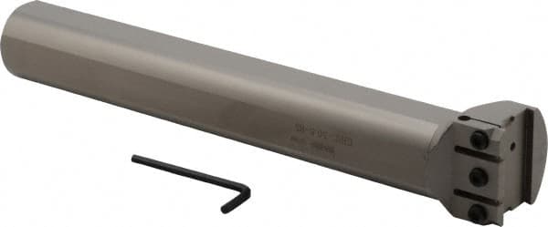 Iscar - GHIC, Internal, Right Hand, Indexable Grooving Tool Holder - 2" Shank Width, 14" OAL - Exact Tooling