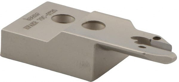 Iscar - 5mm Groove Width, 25mm Max Depth of Cut, Right Hand Cut, HFAE Indexable Grooving Blade - DGN/DGNC/DGNM-C, DGN/DGNM-J/JS/JT, DGN-UT/UA, DGN-W, GRIP, HFPR/L, HGPL Insert Style, Series Heliface - Exact Tooling