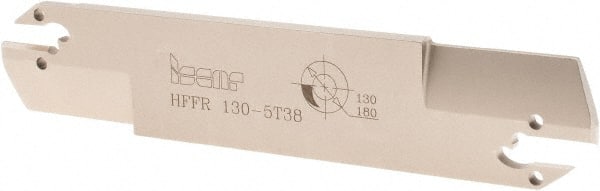 Iscar - 5mm Groove Width, 38mm Max Depth of Cut, Right Hand Cut, HFF Indexable Grooving Blade - HFPR/L 5025... Insert Style, Series Heliface - Exact Tooling