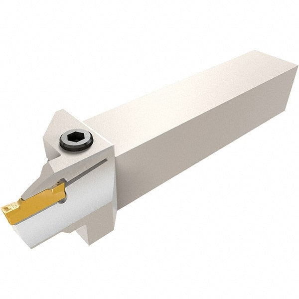 Iscar - HFH, External, Right Hand, 0.39" Max Depth of Cut, 0.197" Max Groove Width, Indexable Grooving Tool Holder - DGN.., GRIP 50.., HFPR 5004 Insert Compatibility, 1" Shank Height, 1" Shank Width, 6" OAL - Exact Tooling