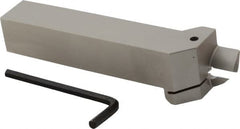 Iscar - HFH, External, Right Hand, 0.67" Max Depth of Cut, 0.236" Max Groove Width, Indexable Grooving Tool Holder - DGN 6303, GRIP 6.., HFPR 6004 Insert Compatibility, 1" Shank Height, 1" Shank Width, 6" OAL - Exact Tooling